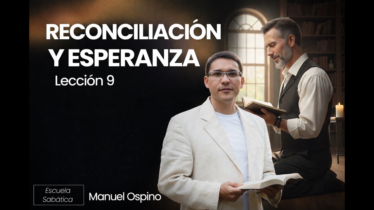 ESCUELA SABÁTICA | LECCIÓN 9: RECONCILIACIÓN Y ESPERANZA | MANUEL OSPINO