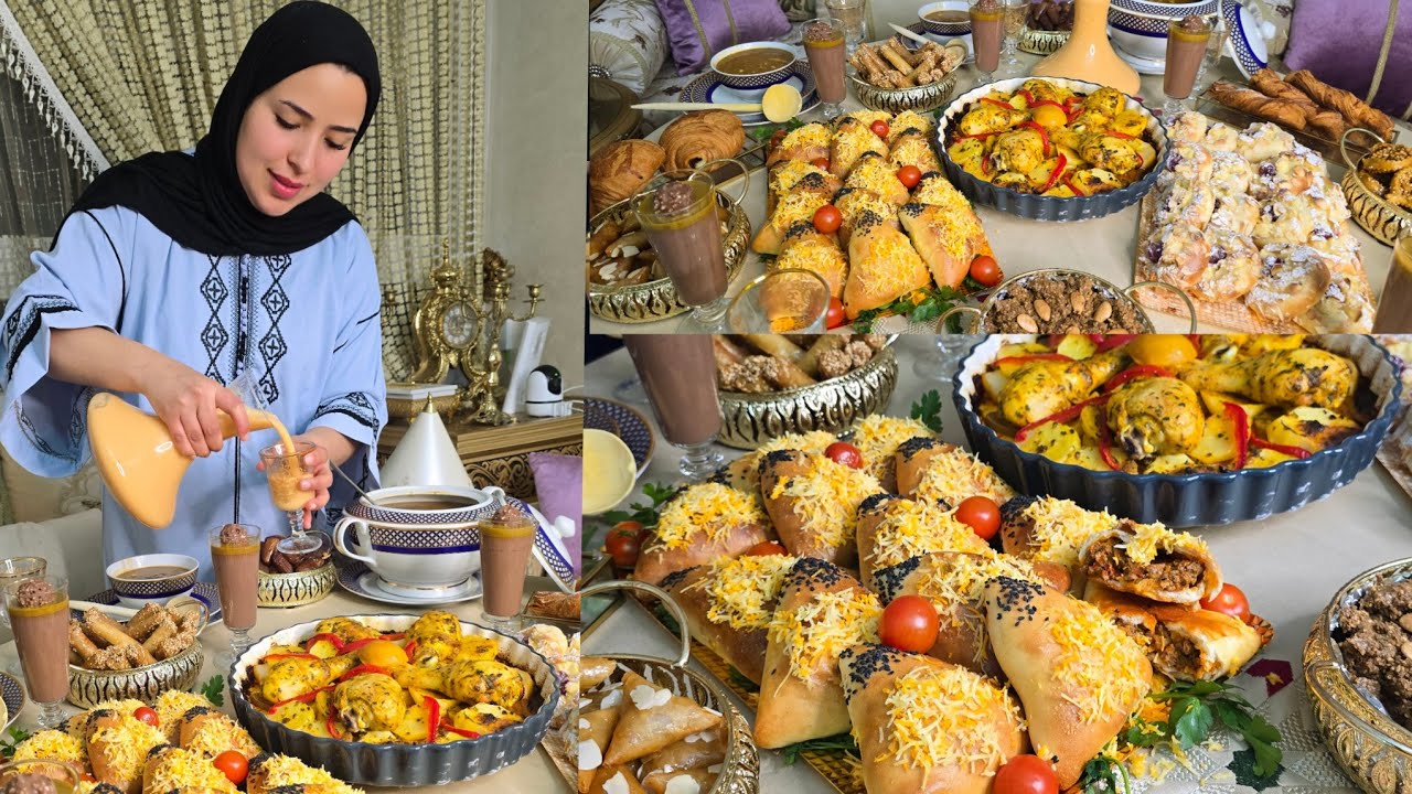 بلا حيرة كوني متميزة في اول يوم رمضان 🌙بشهيوات إقتصادية من المملحات حتى للتحلية والعصير والسحور👌