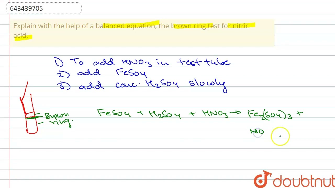 In the brown ring complex [Fe(H2O)5(NO)]SO4, nitric oxide behaves  asa)NO+b)neutral NO moleculec)NOandndash;d)NO2andndash;Correct answer is  option 'A'. Can you explain this answer? - EduRev JEE Question