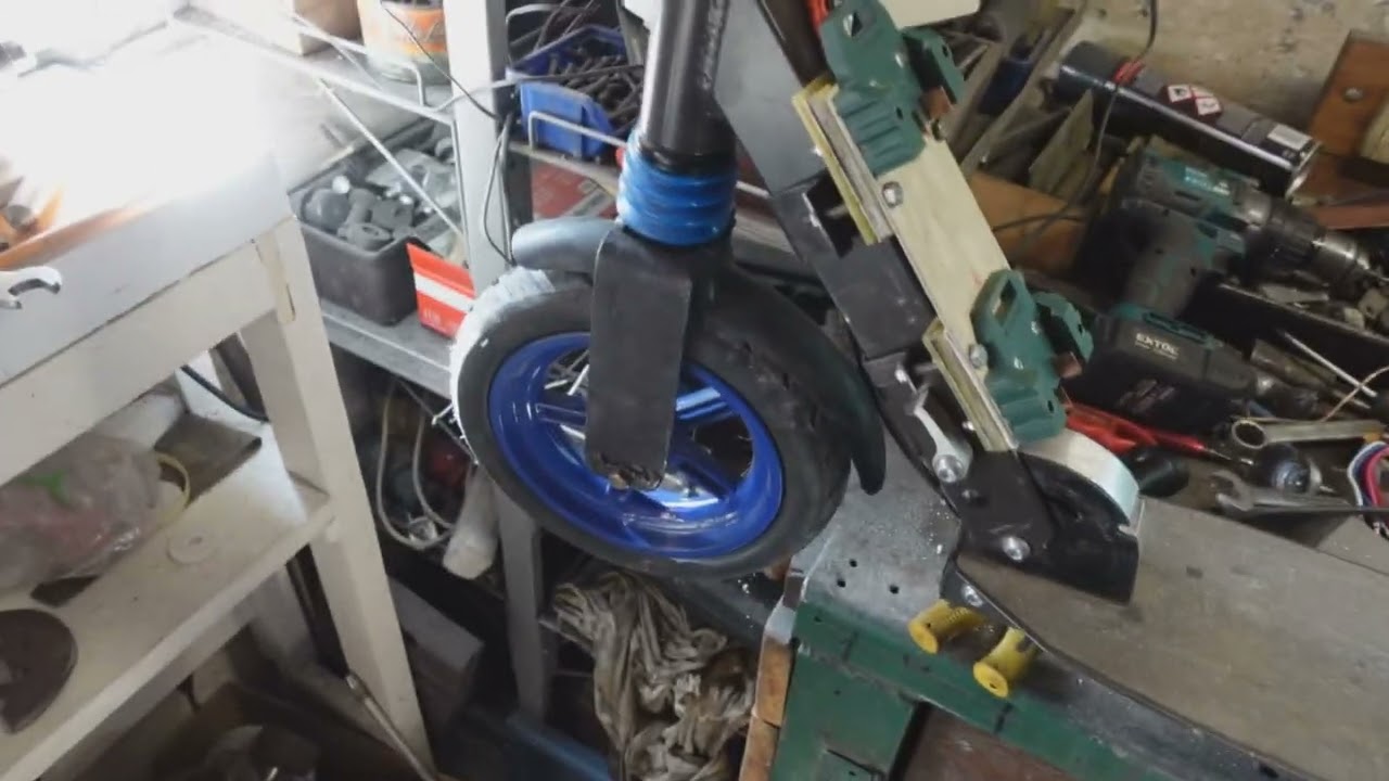 Elektromos roller házilag 9.rész Pár finomítás és távolság teszt