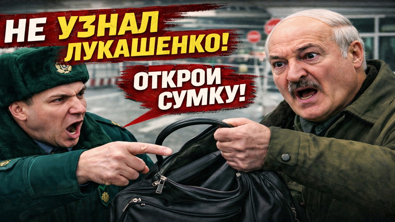 «Сумку откройте!» — таможенник на границе не узнал Лукашенко