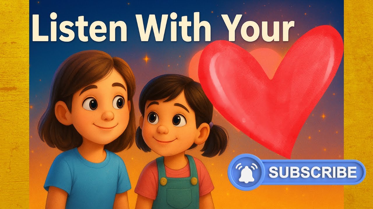 🎵 Listen with Your Heart 💖 | Emotional Listening Song for Kids 🎵 Listen with Your Heart 💖 | Emotional Listening Song for Kids