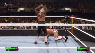 WWE2K24 Elton Vs The Miz Gameplay Match & NEws - Hindi Commentary