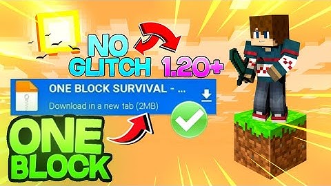 Minecraft One Block Minecraft Download Android 1.20 || 💯 Working Trick || new Hack ||