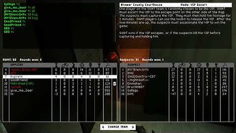 SWAT 4 Strange Bug In Multiplayer Map