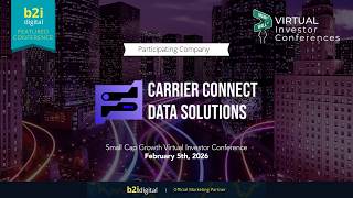 Celebrity Small Cap Growth Virtual Investor Conference — Carrier Connect Data Solutions Inc. Net Worth