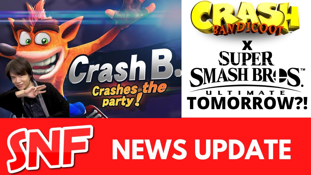 super smash bros ultimate crash bandicoot