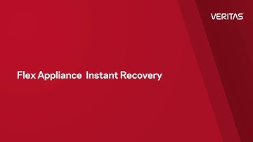 NetBackup/Flex Appliance Instant Access Demo