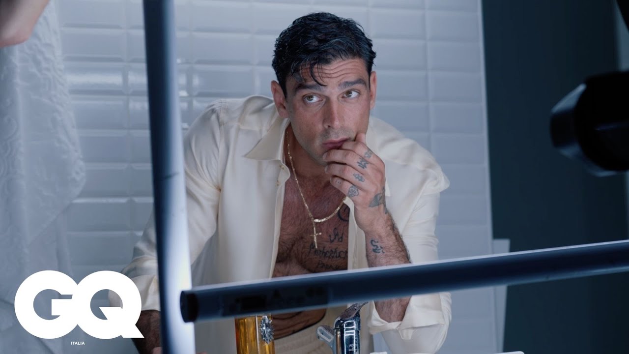 Michele Morrone si prepara con Dolce & Gabbana per lo shooting di GQ | Behind The Style | GQ Italia