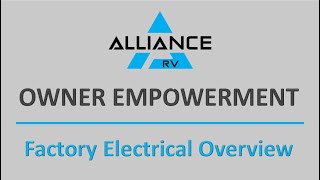 Owner Empowerment Factory Electrical Overview