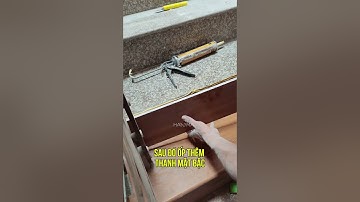 Hướng dẫn thi công cổ bậc cầu thang nhựa giả gỗ siêu đơn giản | Mặt bậc cầu thang | Haroma