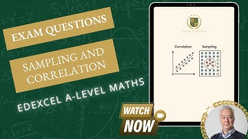 AS Sampling and Correlation Exam Questions