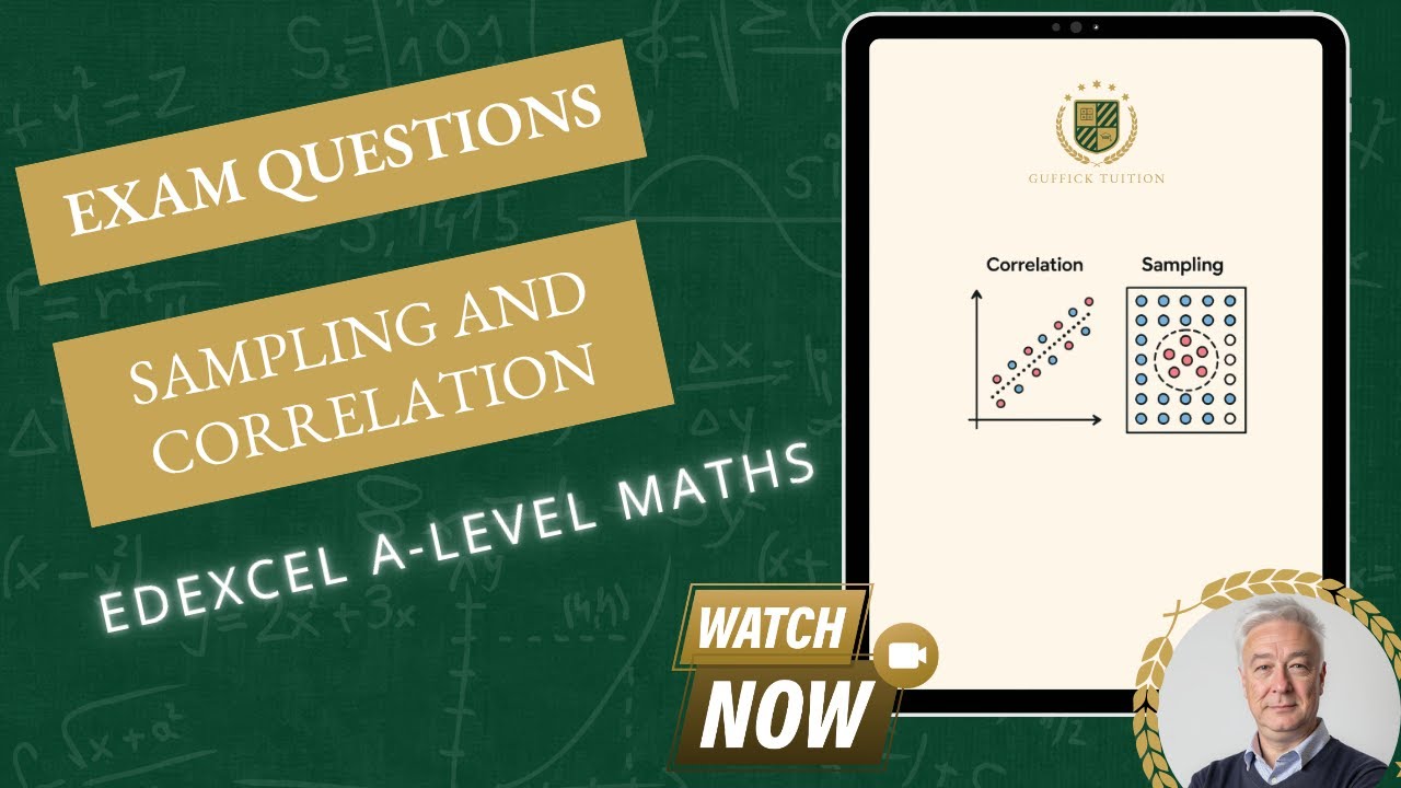 AS Sampling and Correlation Exam Questions - YouTube