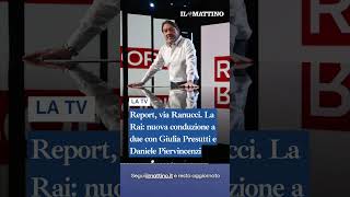 Report, via Ranucci. La Rai: nuova conduzione a due con Giulia Presutti e Daniele Piervincenzi Report, via Ranucci. La Rai: nuova conduzione a due con Giulia Presutti e Daniele Piervincenzi