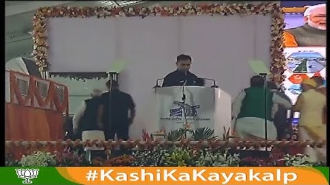 PM Modi lays foundation stone of various development projects in Varanasi, Uttar Pradesh