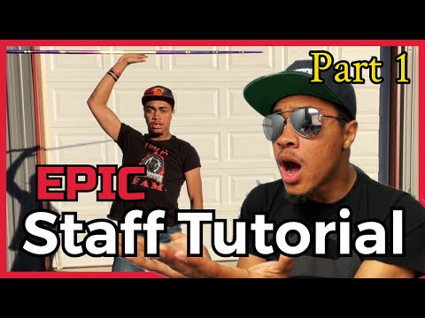 Epic Staff XMA Tricking Combo (1of4) | Martial Arts Tutorial