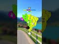 Todos Os Fuso-Horários No Brasil #mapping #mapper #map #maps