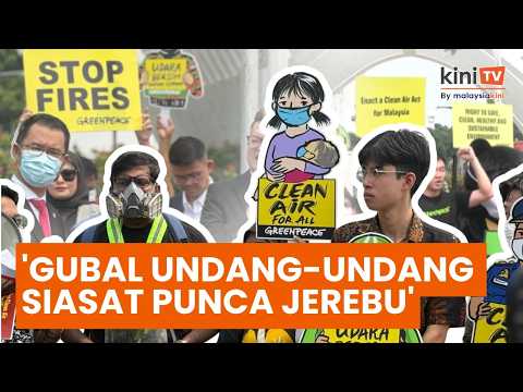 'Tolak jerebu!' - 40 aktivis demo luar Parlimen lepas penemuan baru