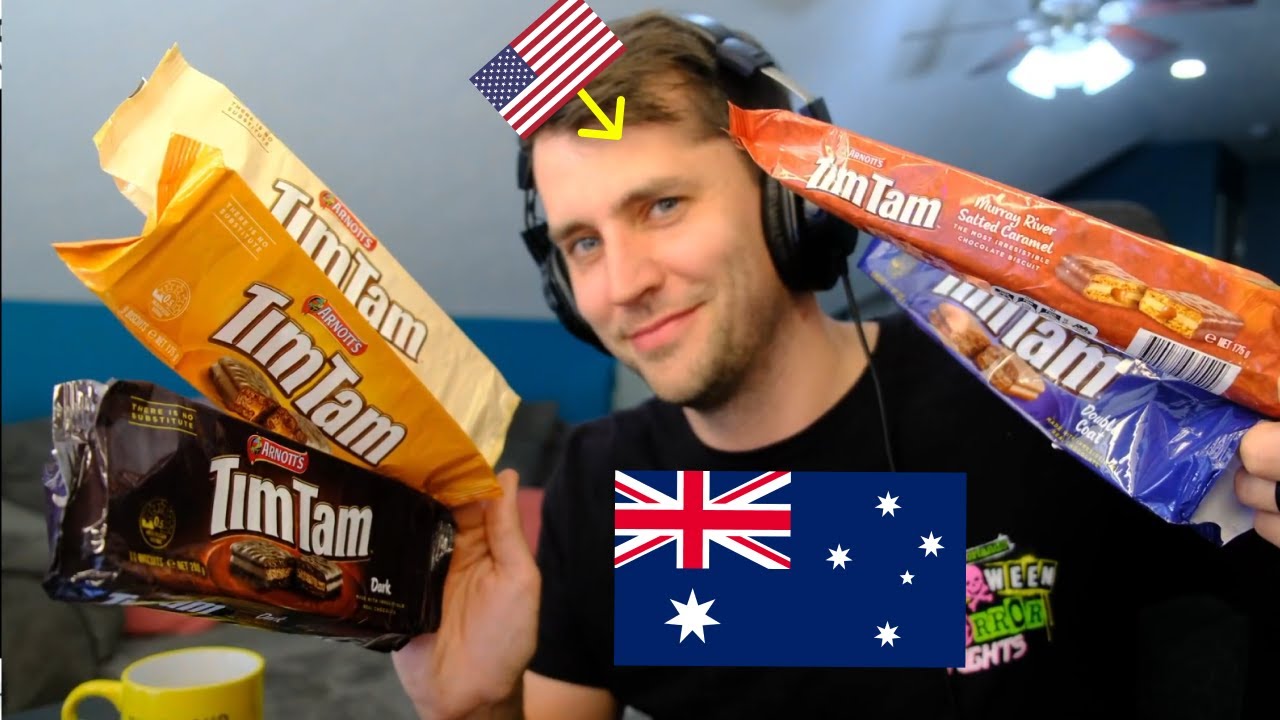 Американец пробует TimTam