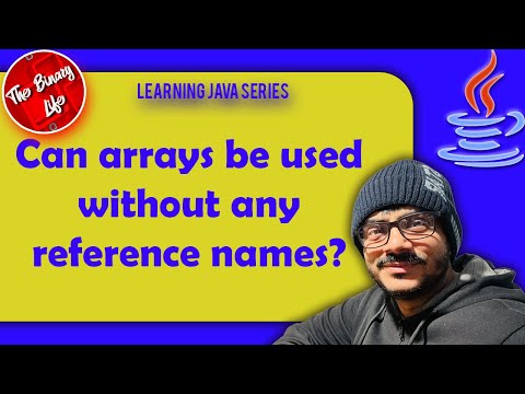 Understanding anonymous arrays