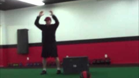 Box Jumps w  90 Degree Rotation