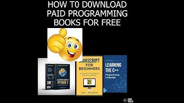 HOW TO DOWNLOAD PAID PROGRAMMING BOOKS FOR FREE