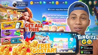 HOW TO GET FREE LOAD AND REAL GIFTS IN TONGITS GO | FIRST COLLABORATION | Judezz