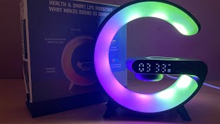 How to set the time and alarm clock with this G63 Smart Light Sound Machine/ UNBOXING