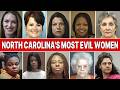 10 Most Brutal Women in North Carolina Who Left America in Total Shock - Criminal Interrogation