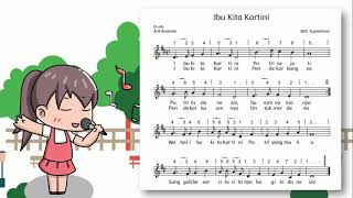 Lagu Ibu Kita Kartini / Pembelajaran SBDP Kelas 6 Tema 7 Subtema 1