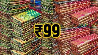 Tamil Nadu's Viral Saree Collection | Saree factory in Tamil Nadu | Poonam saree wholesale market screenshot 5