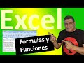 Microsoft Excel, Formulas y Funciones
