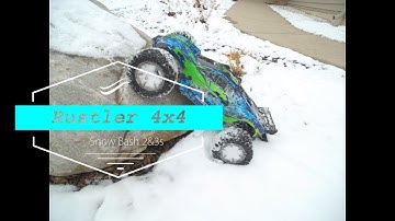 Traxxas Rustler 4x4 Snow Bash