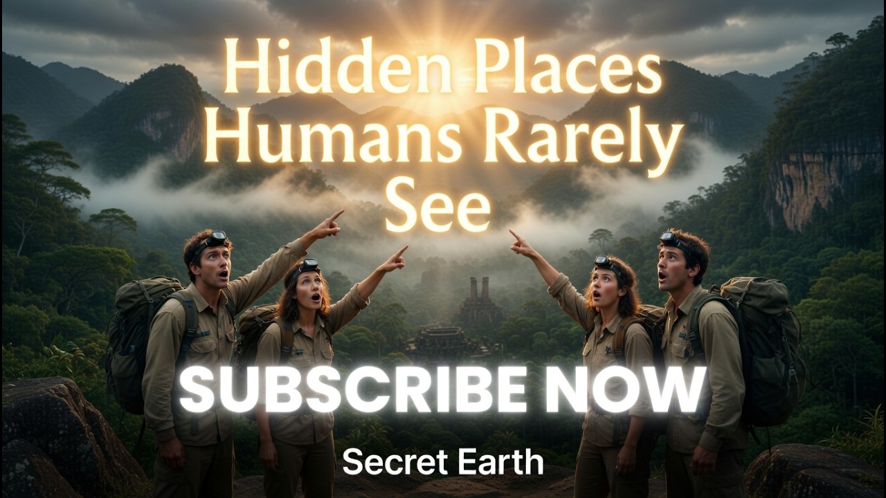 Hidden Places Humans Rarely See | Mysterious Locations on Earth Most ...