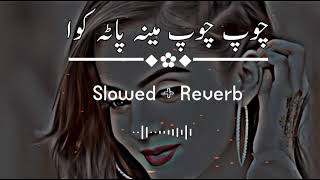 Chup Chup Meena Pata Kawa (Slowed+Reverb) Pashto New Song | Pashto Song | New Song 2022