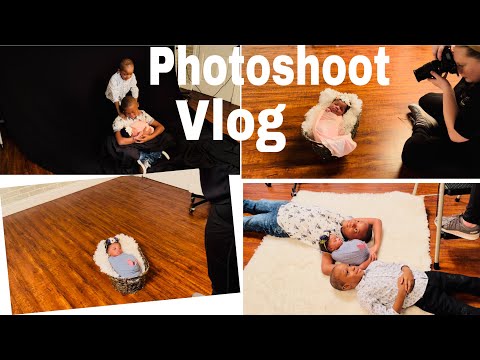 VLOG: PREMYE PHOTOSHOOT BABY LEILA SAINA AK FANMI AN/❤️💙💕🎥