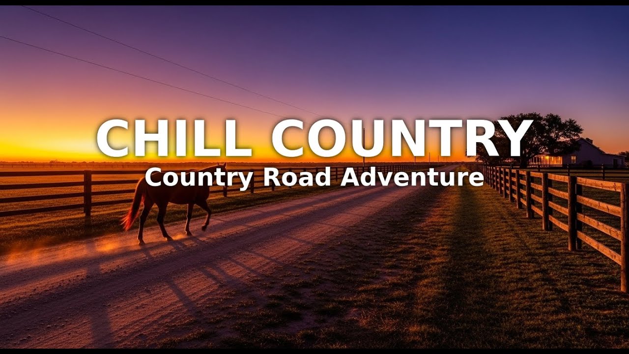 CHILL COUNTRY · Country Road Adventure · Best Country Road Mix for Travelers
