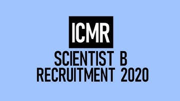 ICMR Scientist B Recruitment 2020 | ICMR Scientist B Vacancy 2020 | Syllabus | Exam Pattern
