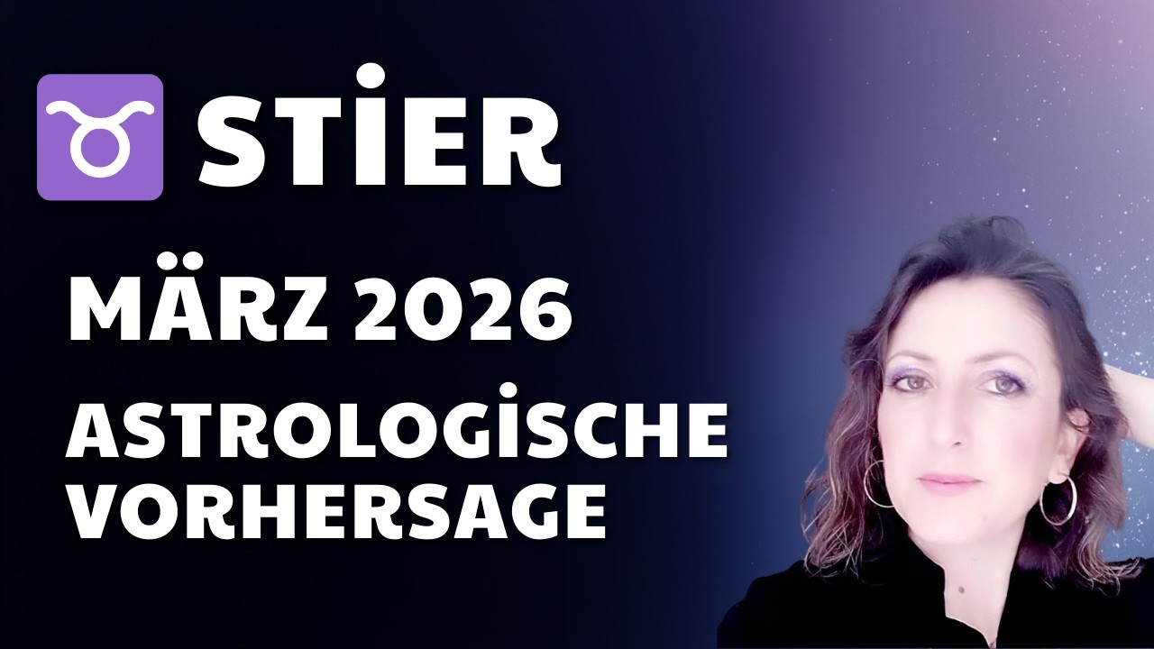 Stier Astrologische Vorhersage für März 2026