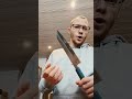 discussing sharpness. #shortvideo #shortsfeed #sharp #knifesharpening #sharpening #shorts
