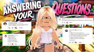 i FINALLY answered your questions... 😨
