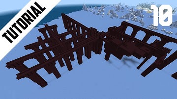 Minecraft: How to Build a Nether Fortress Part 10 (Step By Step)