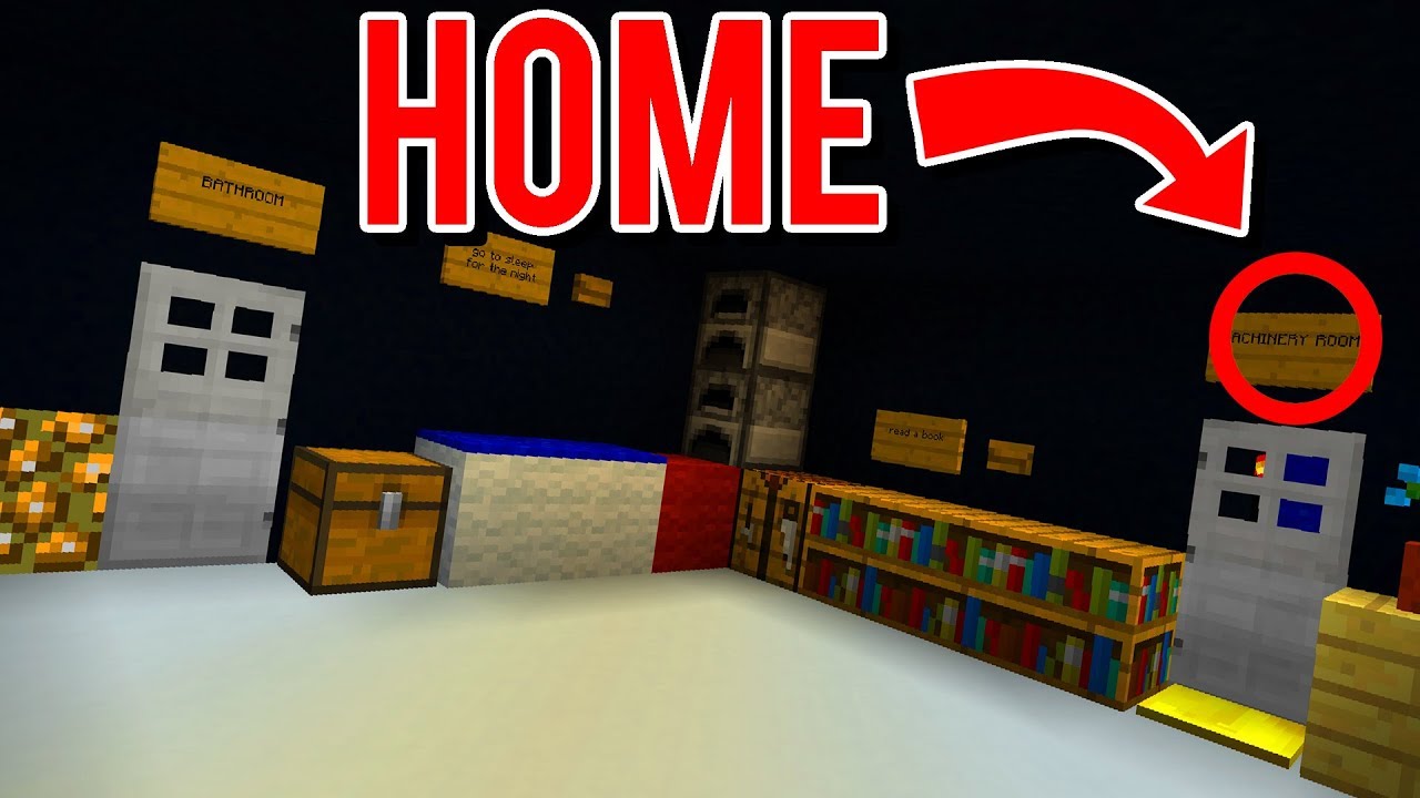 MY NEW MINECRAFT HOUSE!!! | Make Yourself At Home Minecraft Map