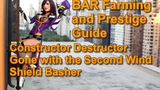 Badass Rank Farming and Prestige: Constructor Destructor, Gone with the Second Wind, Shield Basher