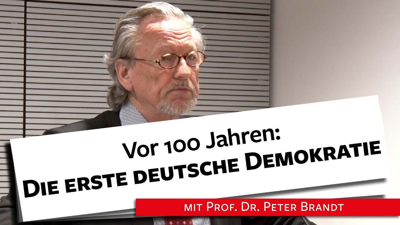 Die Weimarer Republik Die Erste Deutsche Demokratie Prof Dr Brandt 05 19 Youtube