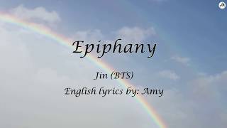 Epiphany (full) - English KARAOKE - Jin (BTS)