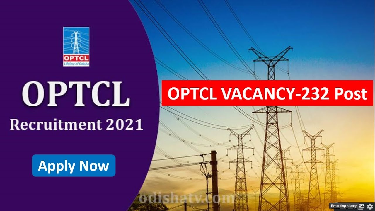 OPTCL VACANCY | Apprentices 2021-22 | Post in OPTCL | Graduate(Degree) & Diploma (Technician)