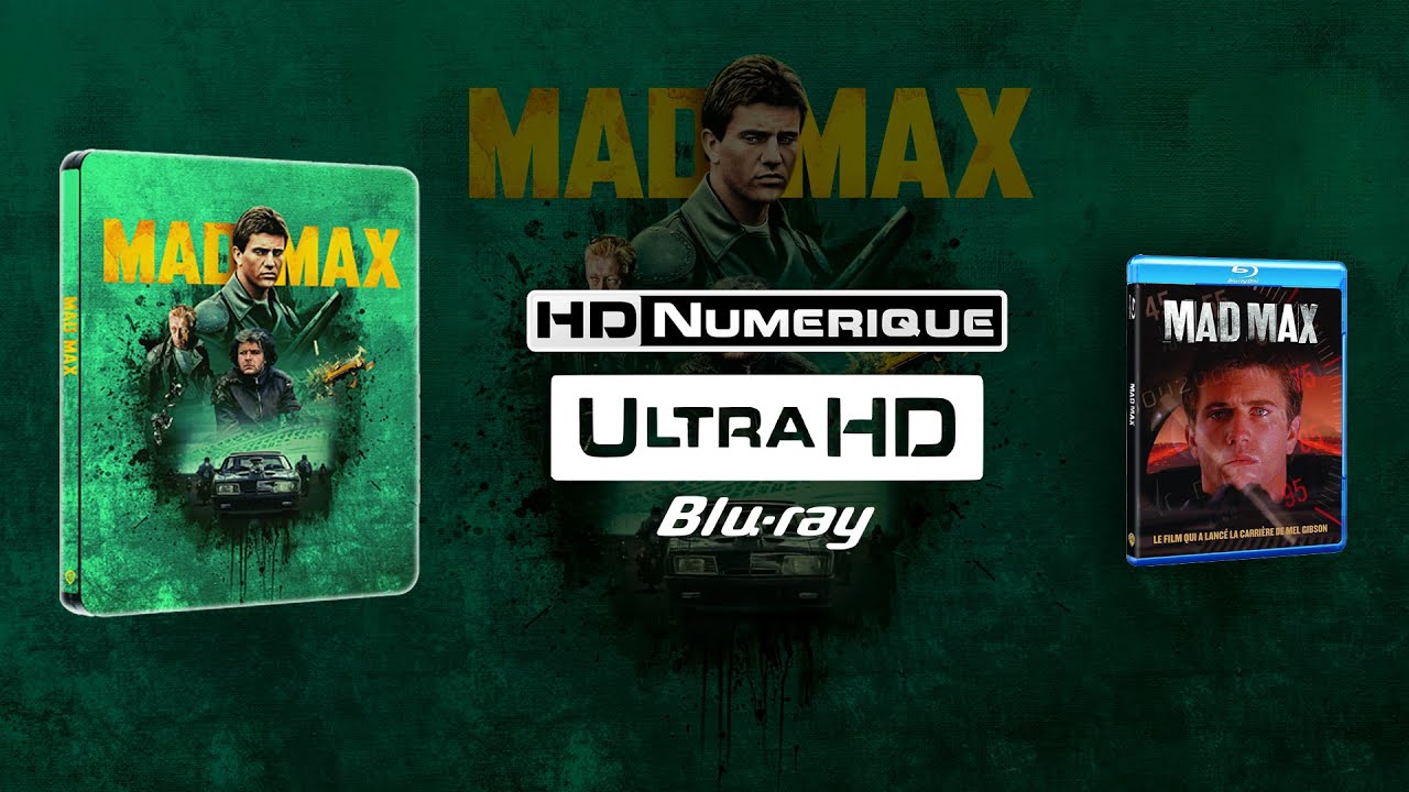 Coffret intégrale Mad Max Blu-ray 4K Ultra HD