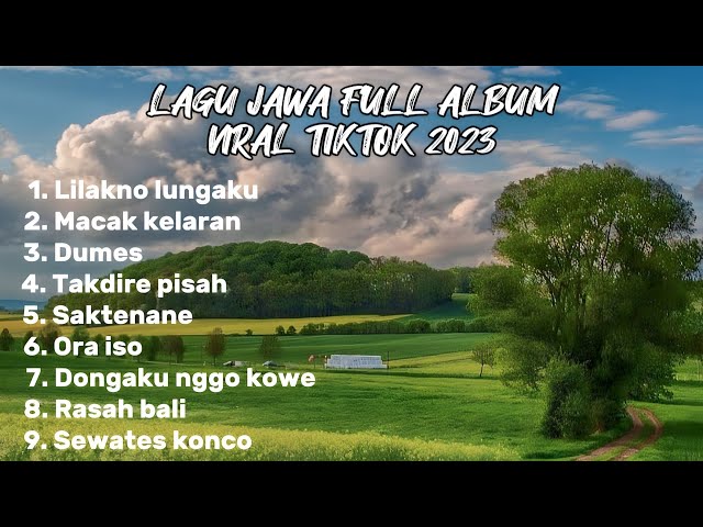 LAGU JAWA FULL ALBUM VIRAL TIKTOK || Lilakno lungaku, Macak kelaran, Dumes. class=