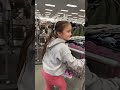 Cute GIRL Goes Shopping At Nordstrom Rack Anchorage Alaska Shorts Nordstromrack Alaska Haul